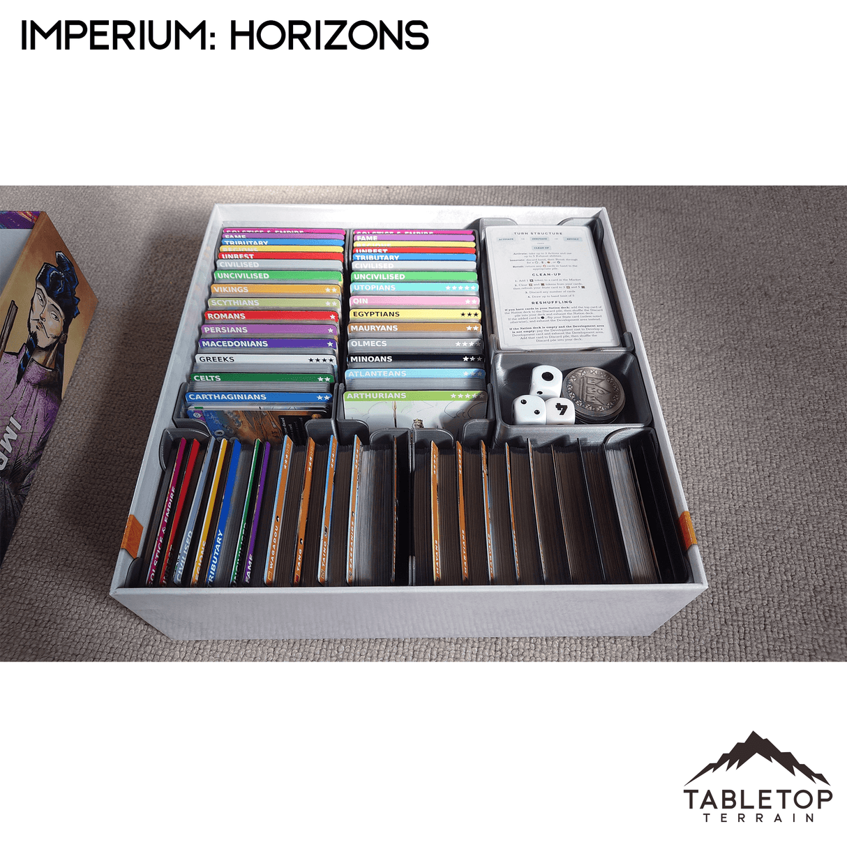 Tabletop Terrain Board Game Insert Imperium: Horizons Board Game Insert / Organizer