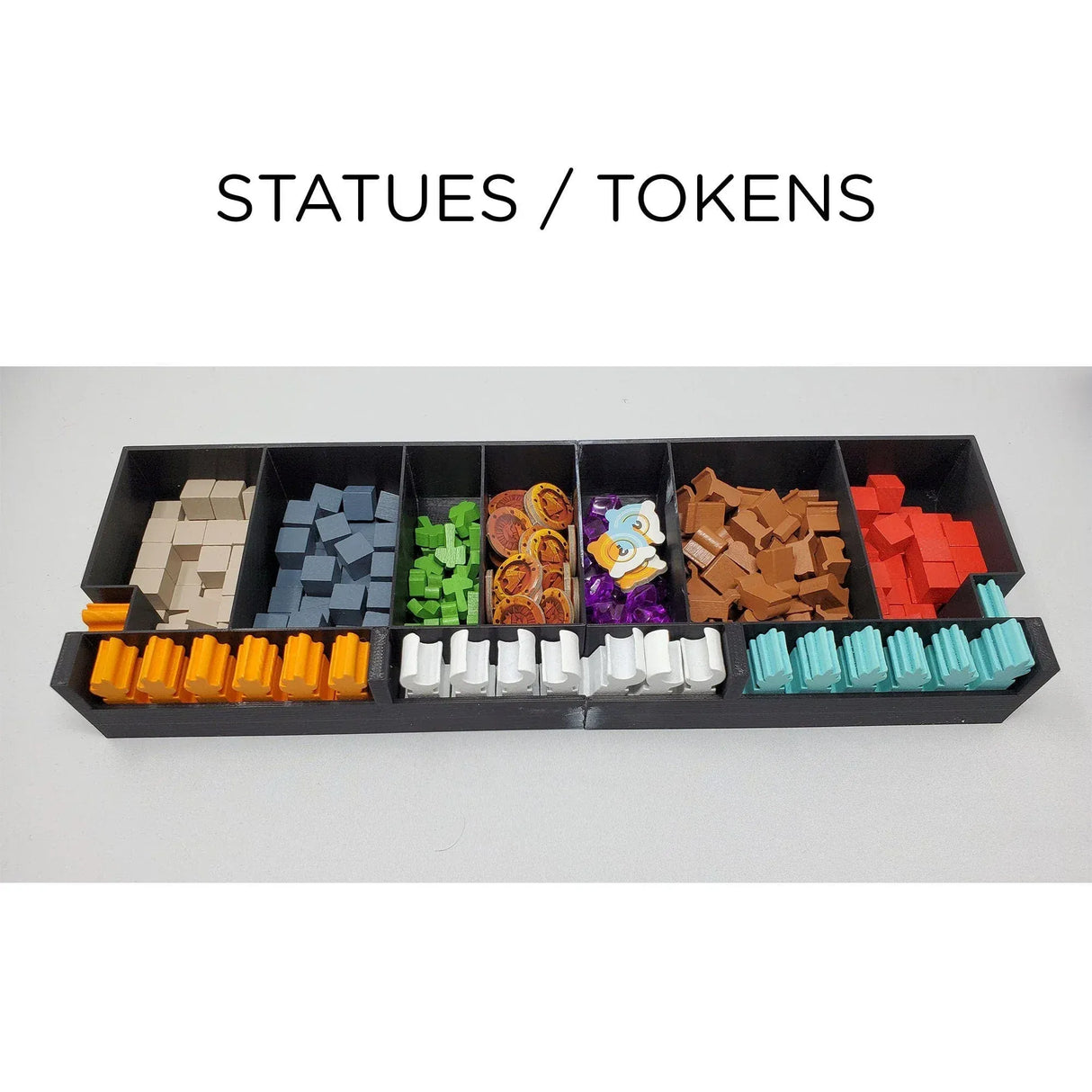 Tabletop Terrain Board Game Insert In The Hall of The Mountain King Board Game Organizer / Insert