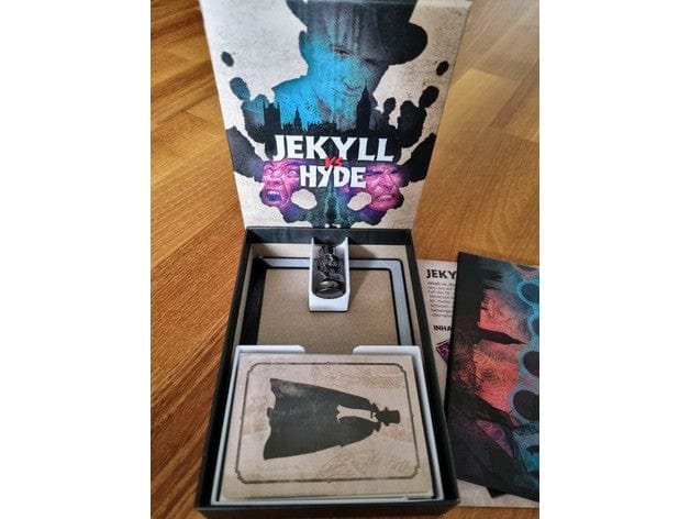 Tabletop Terrain Board Game Insert Jekyll vs Hyde Board Game Insert / Organizer
