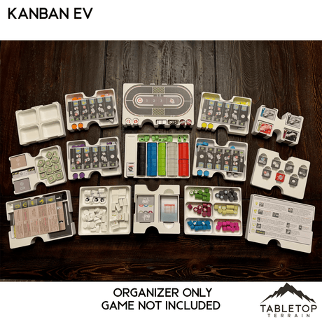 Tabletop Terrain Board Game Insert Kanban EV Board Game Insert / Organizer