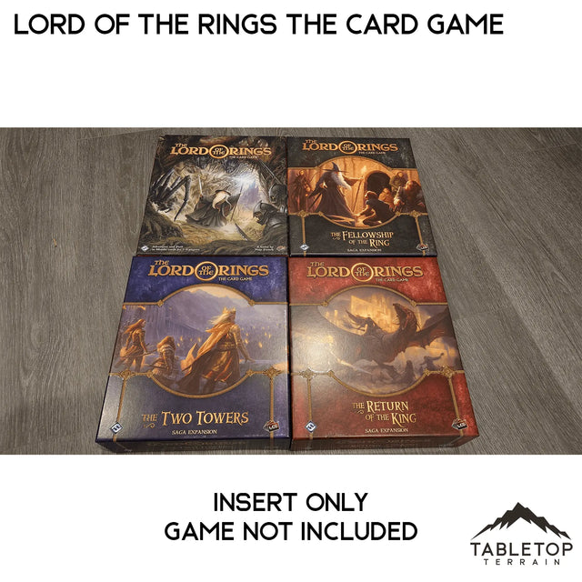 Tabletop Terrain Board Game Insert Lord of the Rings - The Card Game (Revised Edition) Board Game Insert/Organizer