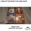 Tabletop Terrain Board Game Insert Lord of the Rings - The Card Game (Revised Edition) Board Game Insert / Organizer