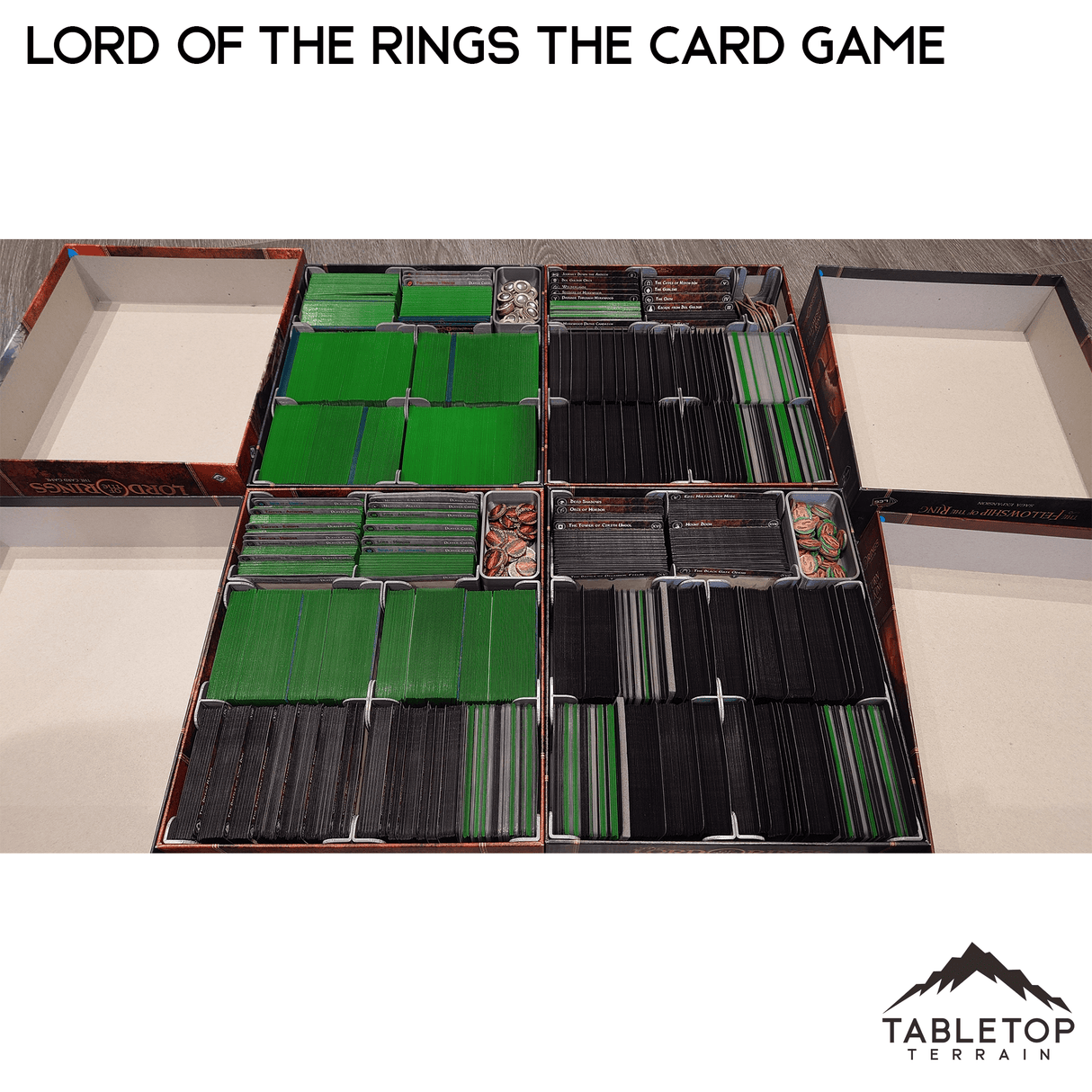 Tabletop Terrain Board Game Insert Lord of the Rings - The Card Game (Revised Edition) Board Game Insert / Organizer