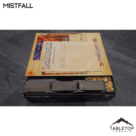 Tabletop Terrain Board Game Insert Mistfall Board Game Insert / Organizer