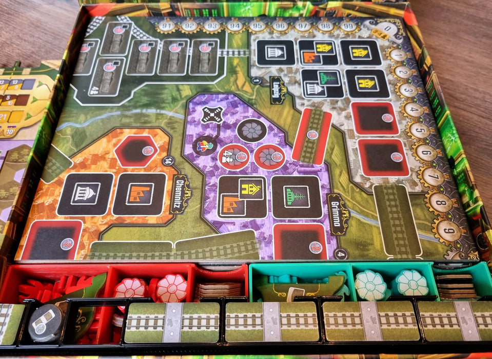 Tabletop Terrain Board Game Insert Nucleum + Promos Board Game Insert / Organizer
