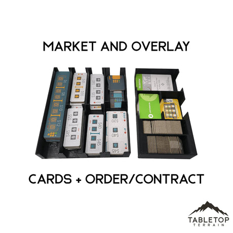 Tabletop Terrain Board Game Insert Pipeline + Emerging Markets Board Game Insert / Organizer