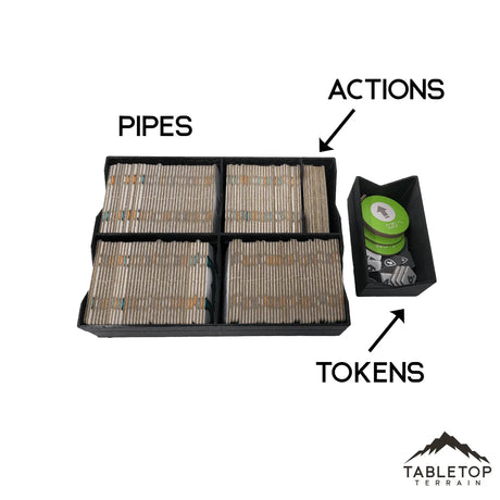 Tabletop Terrain Board Game Insert Pipeline + Emerging Markets Board Game Insert / Organizer