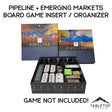 Tabletop Terrain Board Game Insert Pipeline + Emerging Markets Board Game Insert / Organizer