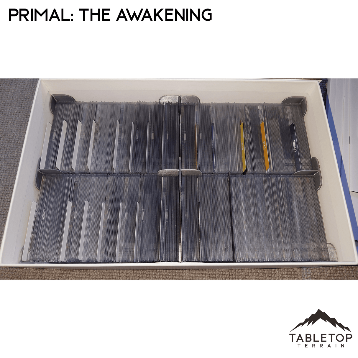 Tabletop Terrain Board Game Insert Primal: The Awakening Board Game Insert / Organizer