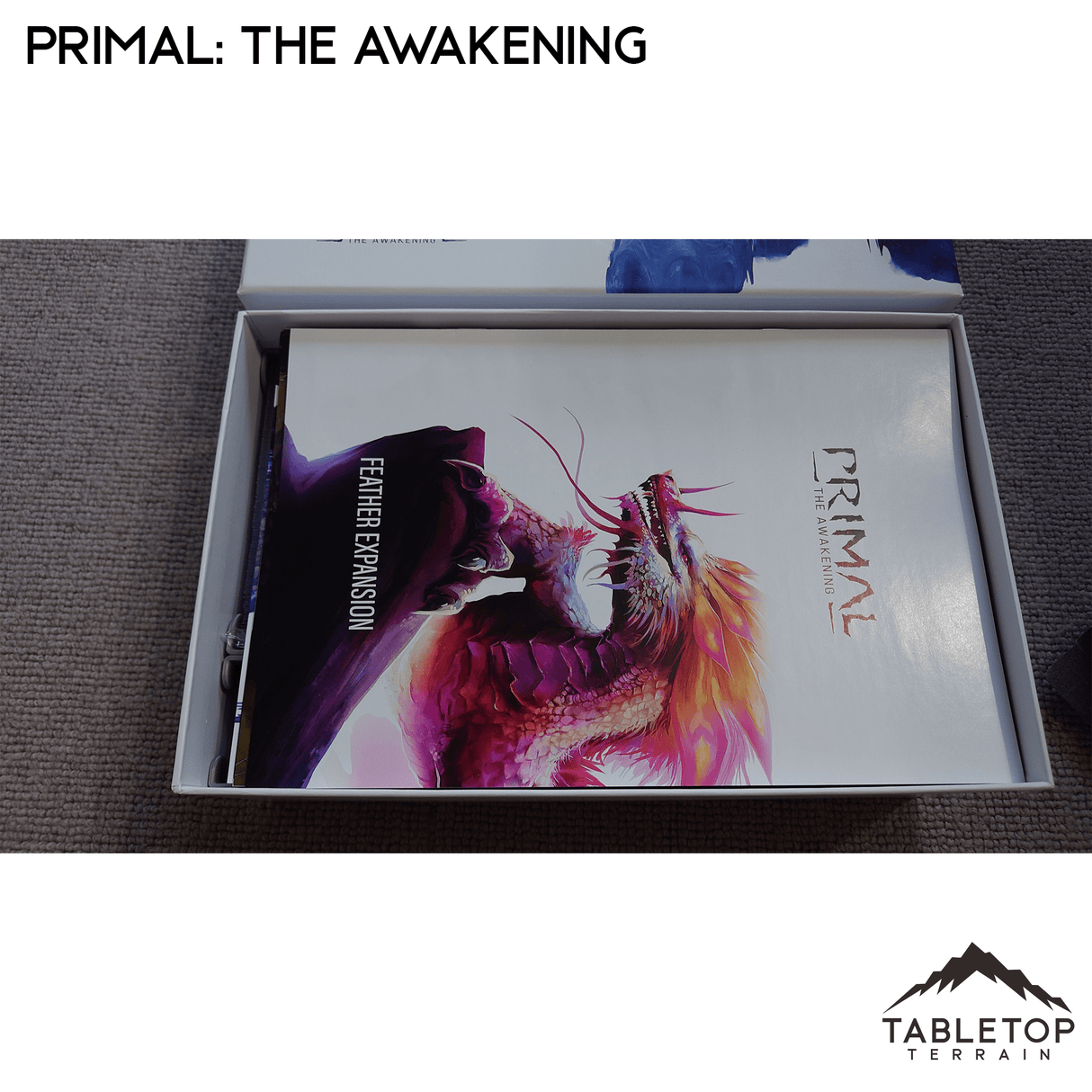 Tabletop Terrain Board Game Insert Primal: The Awakening Board Game Insert / Organizer