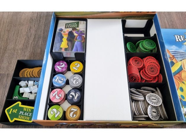 Tabletop Terrain Board Game Insert Ready Set Bet Board Game Insert / Organizer