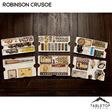 Tabletop Terrain Board Game Insert Robinson Crusoe Gamefound Collector's Edition Board Game Insert / Organizer