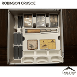 Tabletop Terrain Board Game Insert Robinson Crusoe Gamefound Collector's Edition Board Game Insert / Organizer