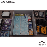 Tabletop Terrain Board Game Insert Salton Sea Board Game Insert / Organizer