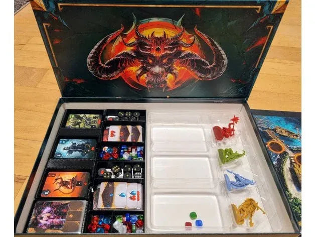 Tabletop Terrain Board Game Insert Sanctum Board Game Insert / Organizer