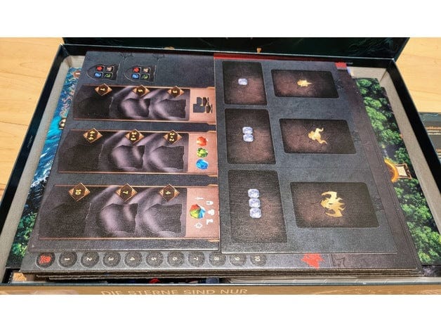 Tabletop Terrain Board Game Insert Sanctum Board Game Insert / Organizer