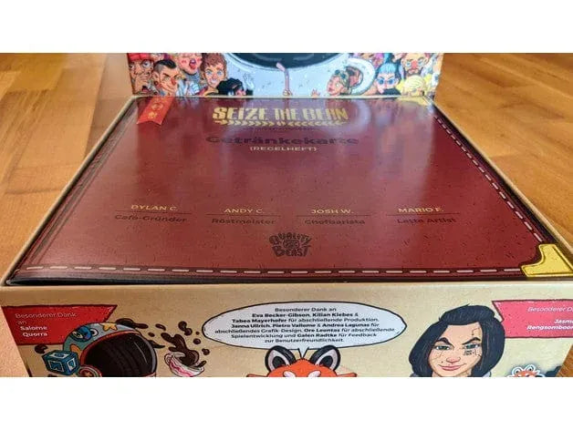 Tabletop Terrain Board Game Insert Seize the Bean Board Game Insert / Organizer Including Expansions