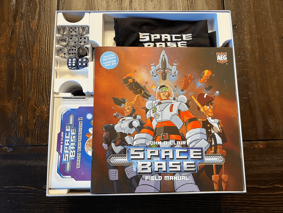 Tabletop Terrain Board Game Insert Space Base with Expansions Board Game Insert / Organizer