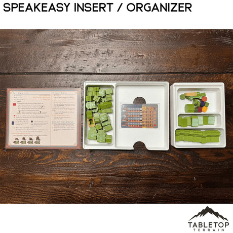 Tabletop Terrain Board Game Insert Speakeasy Insert / Organizer