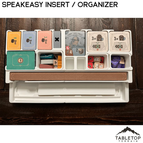 Tabletop Terrain Board Game Insert Speakeasy Insert / Organizer