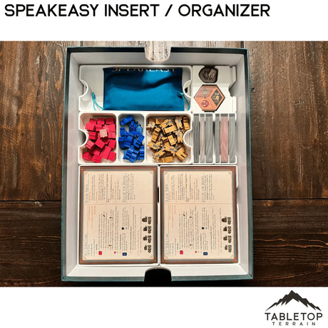 Tabletop Terrain Board Game Insert Speakeasy Insert / Organizer