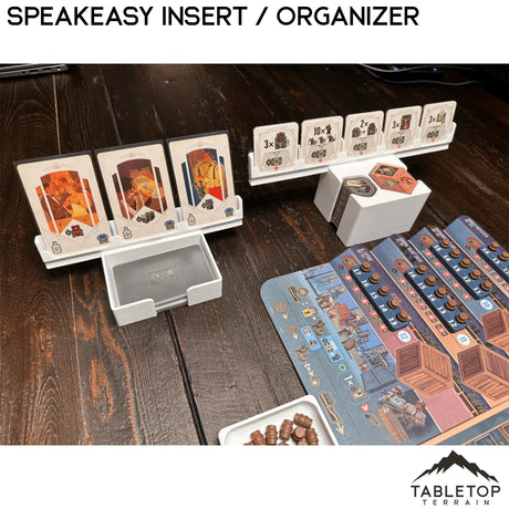 Tabletop Terrain Board Game Insert Speakeasy Insert / Organizer
