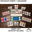 Tabletop Terrain Board Game Insert Speakeasy Insert / Organizer
