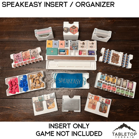 Tabletop Terrain Board Game Insert Speakeasy Insert / Organizer
