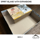 Tabletop Terrain Board Game Insert Spirit Island Organizer for Content Through Nature Incarnate Insert / Organizer