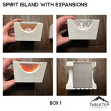 Tabletop Terrain Board Game Insert Spirit Island Organizer for Content Through Nature Incarnate Insert / Organizer