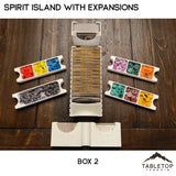 Tabletop Terrain Board Game Insert Spirit Island Organizer for Content Through Nature Incarnate Insert / Organizer