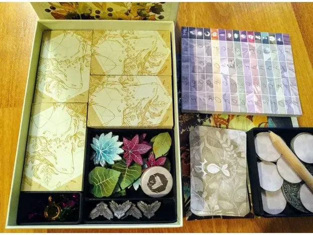 Tabletop Terrain Board Game Insert Spirits of the Forest with Moonlight Expansion Board Game Insert / Organizer
