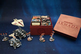Tabletop Terrain Board Game Insert Star Wars Armada Card Storage Organizers with Magnetized Lids