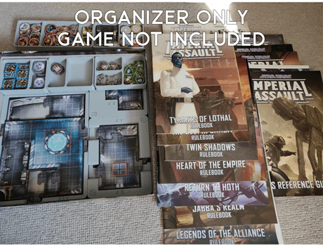 Tabletop Terrain Board Game Insert Star Wars Imperial Assault Map Tile Board Game Insert / Organizer