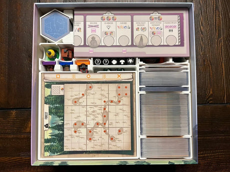 Tabletop Terrain Board Game Insert Tapestry with All 3 Expansions Board Game Insert / Organizer
