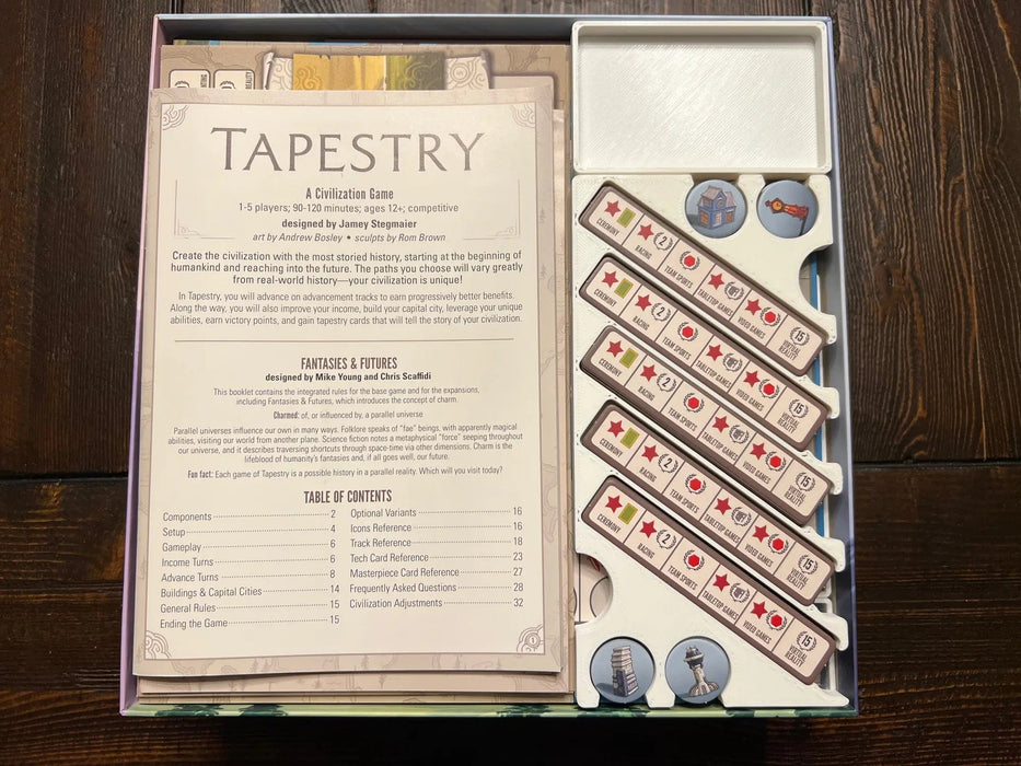 Tabletop Terrain Board Game Insert Tapestry with All 3 Expansions Board Game Insert / Organizer Tabletop Terrain
