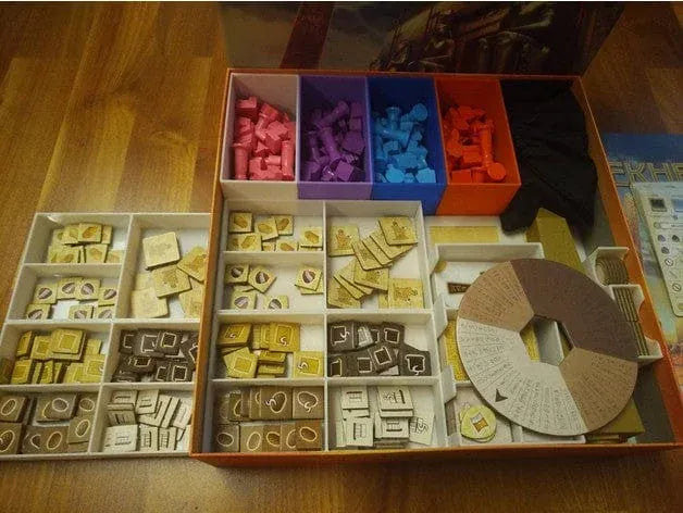 Tabletop Terrain Board Game Insert Tekhenu Board Game Insert / Organizer