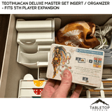 Tabletop Terrain Board Game Insert Teotihuacan Deluxe Master Set Insert / Organizer - Fits 5th Player Expansion