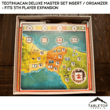 Tabletop Terrain Board Game Insert Teotihuacan Deluxe Master Set Insert / Organizer - Fits 5th Player Expansion