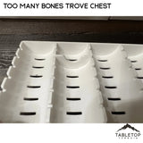 Tabletop Terrain Board Game Insert Too Many Bones Trove Chest Board Game Insert / Organizer