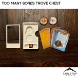 Tabletop Terrain Board Game Insert Too Many Bones Trove Chest Board Game Insert / Organizer