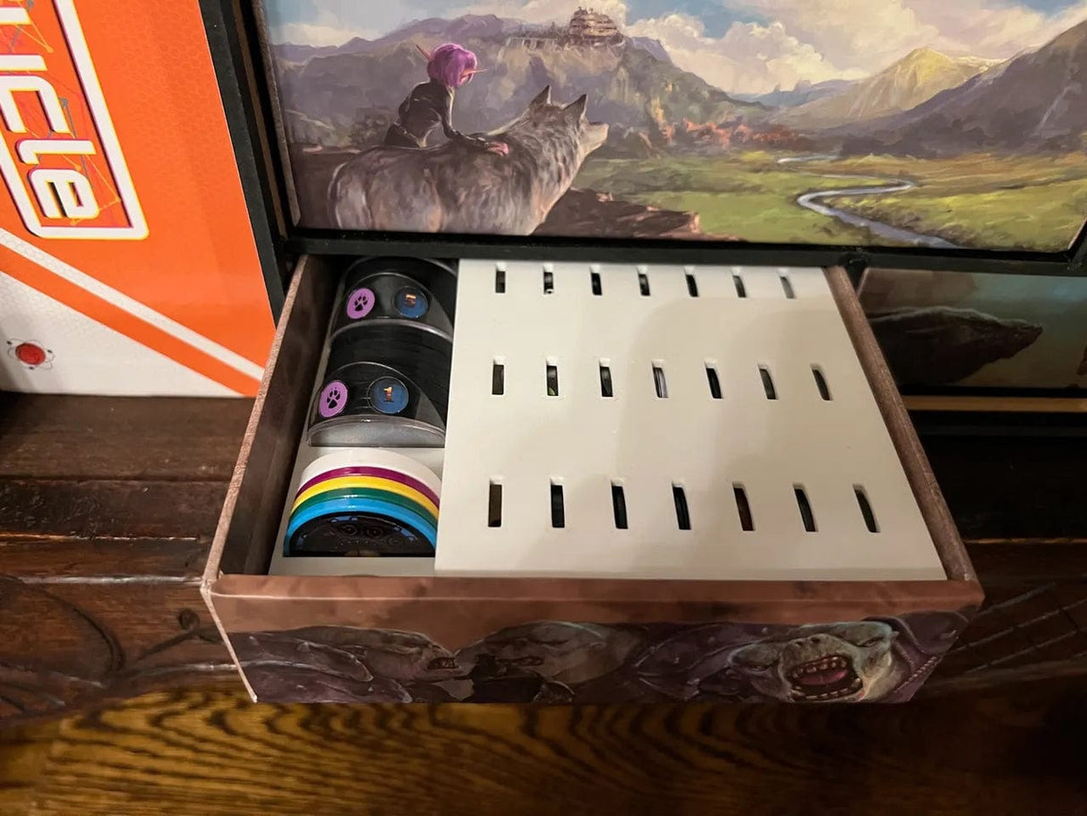 Too Many Bones Trove Chest Board Game Insert / Organizer – Tabletop Terrain