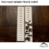 Tabletop Terrain Board Game Insert Too Many Bones Trove Chest Board Game Insert / Organizer