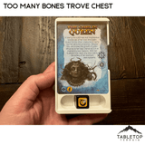 Tabletop Terrain Board Game Insert Too Many Bones Trove Chest Board Game Insert / Organizer