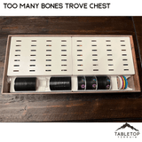 Tabletop Terrain Board Game Insert Too Many Bones Trove Chest Board Game Insert / Organizer