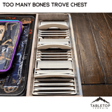 Tabletop Terrain Board Game Insert Too Many Bones Trove Chest Board Game Insert / Organizer