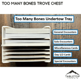 Tabletop Terrain Board Game Insert Too Many Bones Trove Chest Board Game Insert / Organizer