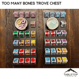 Tabletop Terrain Board Game Insert Too Many Bones Trove Chest Board Game Insert / Organizer