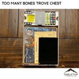 Tabletop Terrain Board Game Insert Too Many Bones Trove Chest Board Game Insert / Organizer