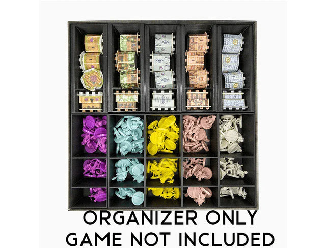 Tabletop Terrain Board Game Insert Ultimate Heroes of Land, Air, and Sea Organizer/Insert